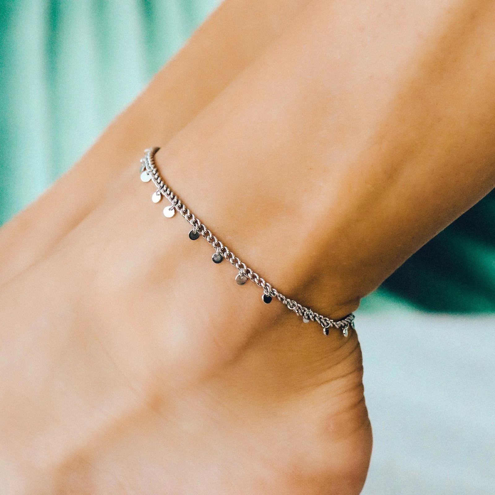 Mini Coin Anklet - Image 3