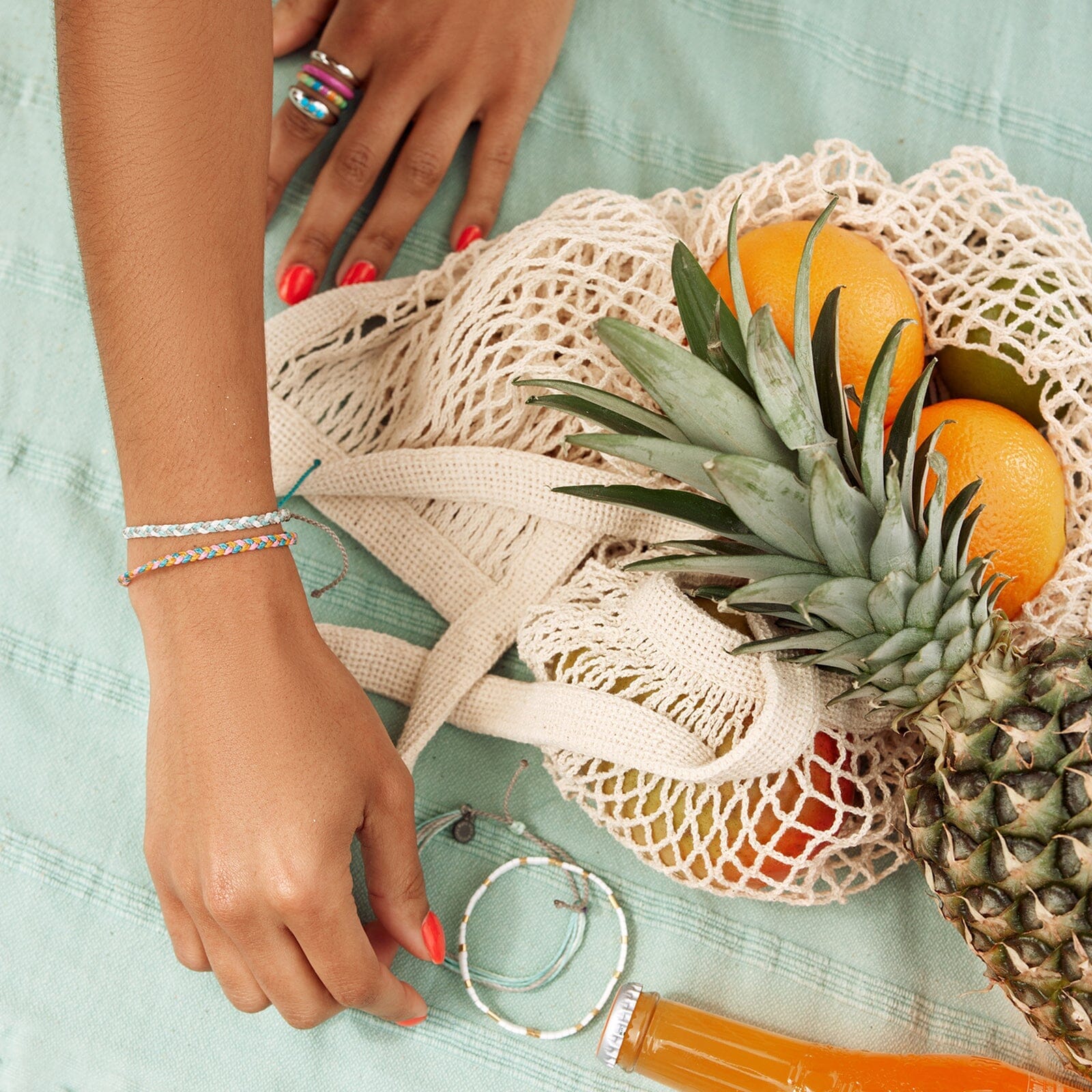 Multi Mini Braided Bracelet - Image 36