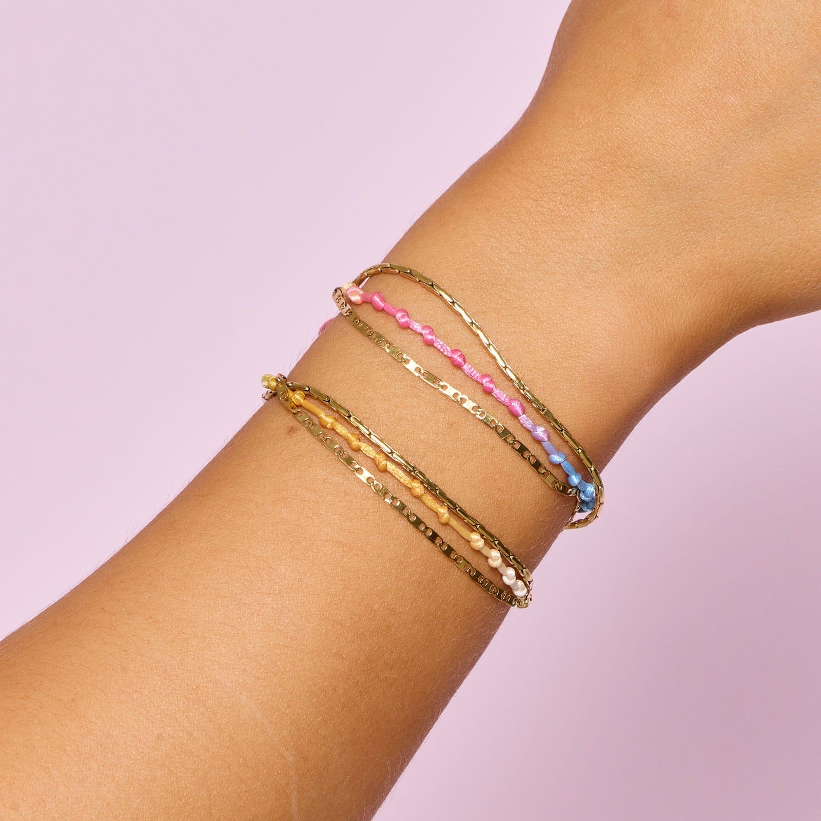 Ombre Knot Layered Bracelet - Image 3