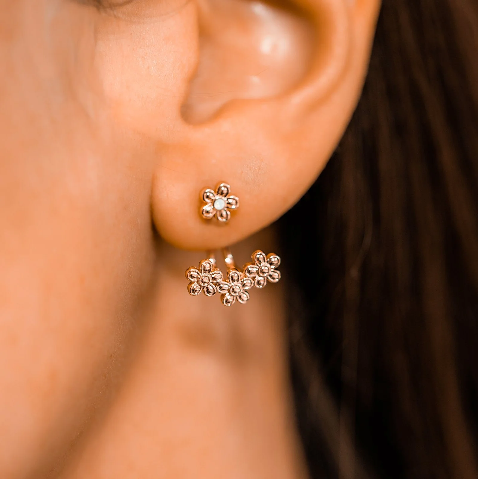 Opal Daisy Ear Jacket - Image 2