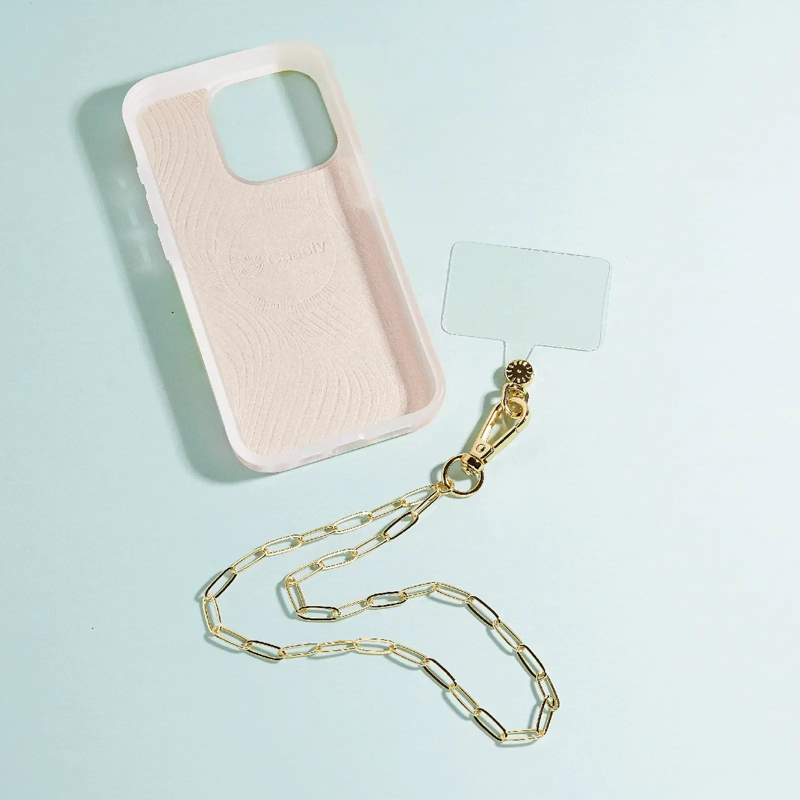 Paperclip Chain Wristlet Phone Chain - Image 2