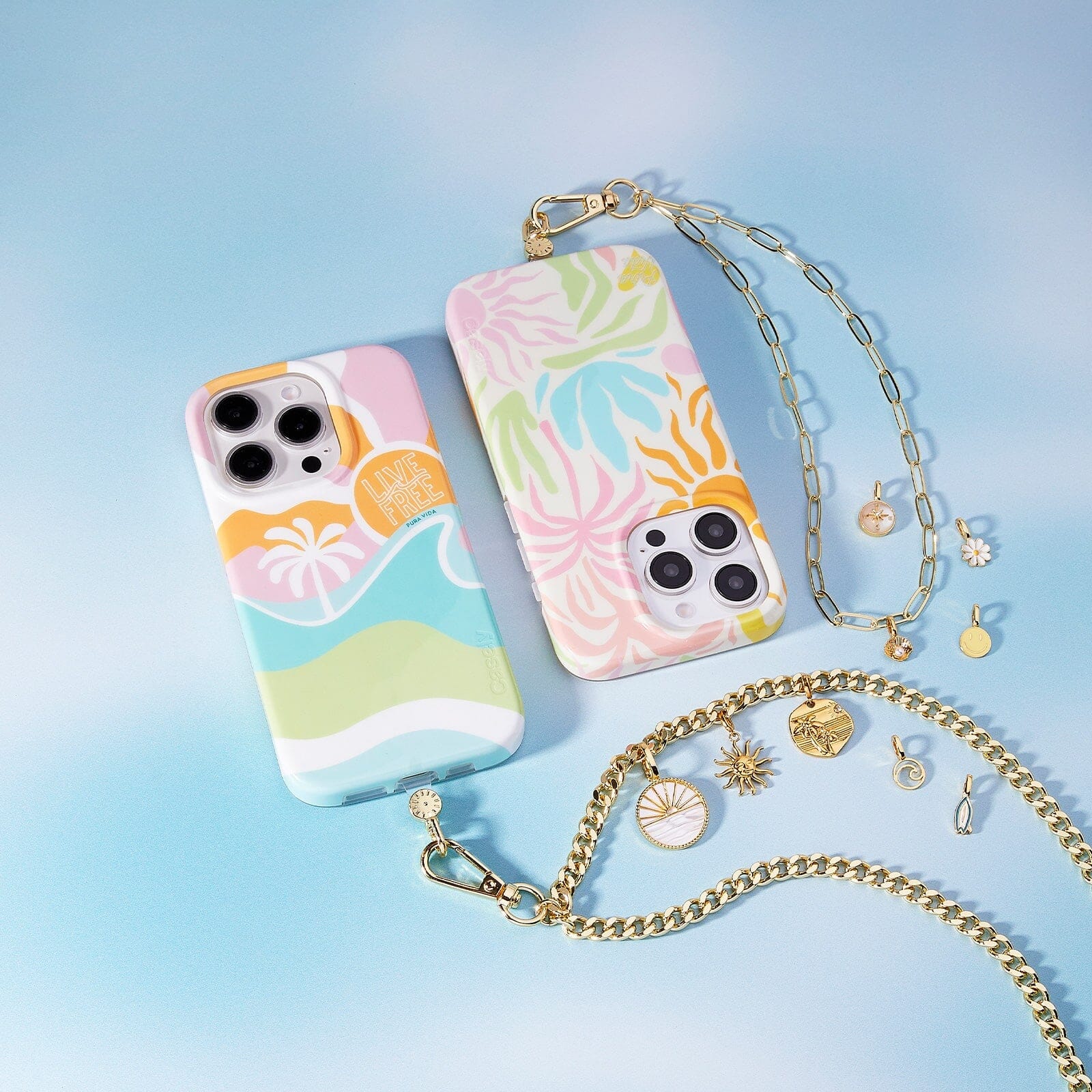 Paperclip Chain Wristlet Phone Chain - Image 4
