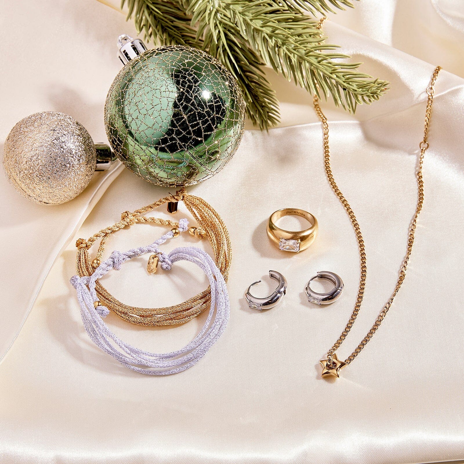 Puffy Star Chain Necklace - Image 9