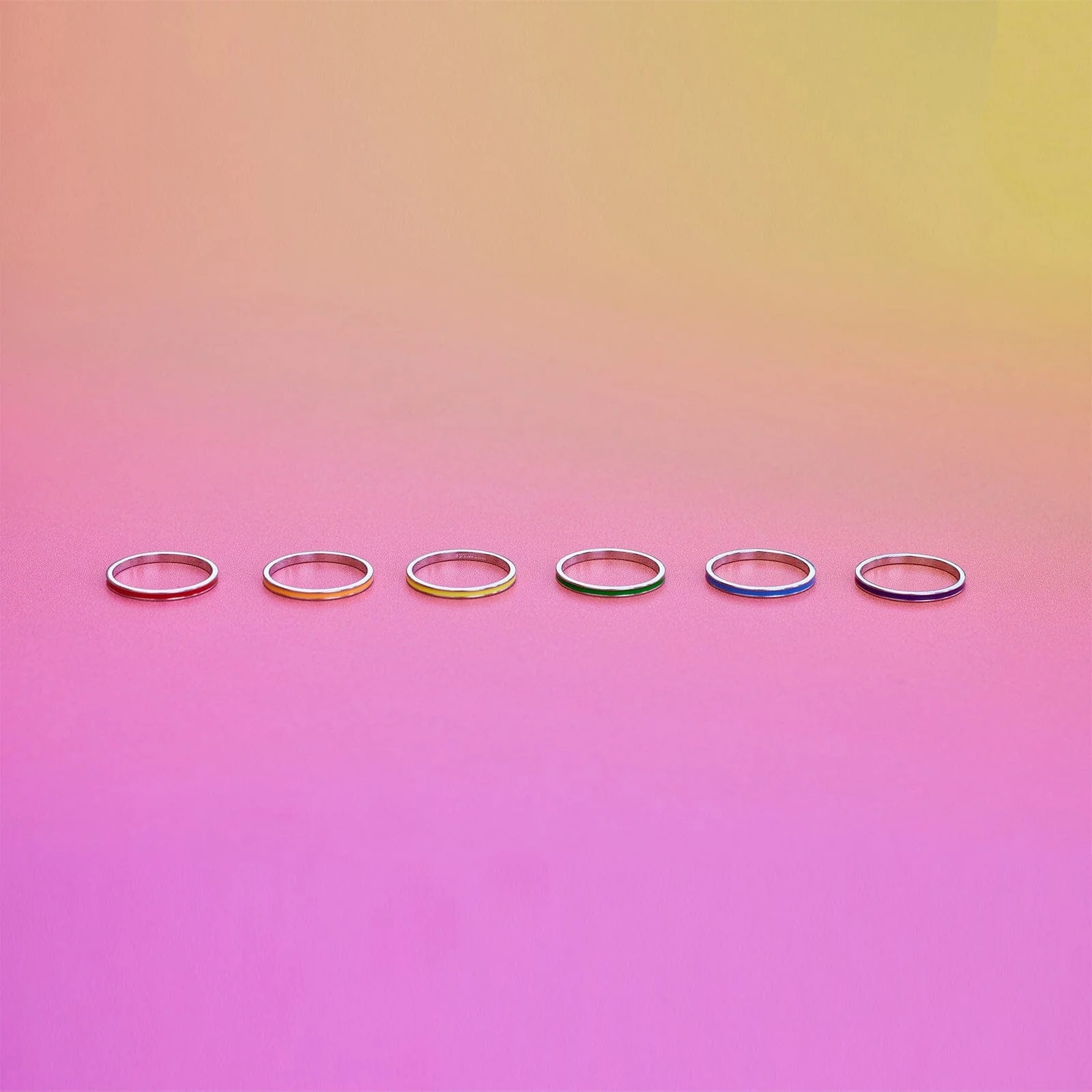 Rainbow Ring Stack - Image 10