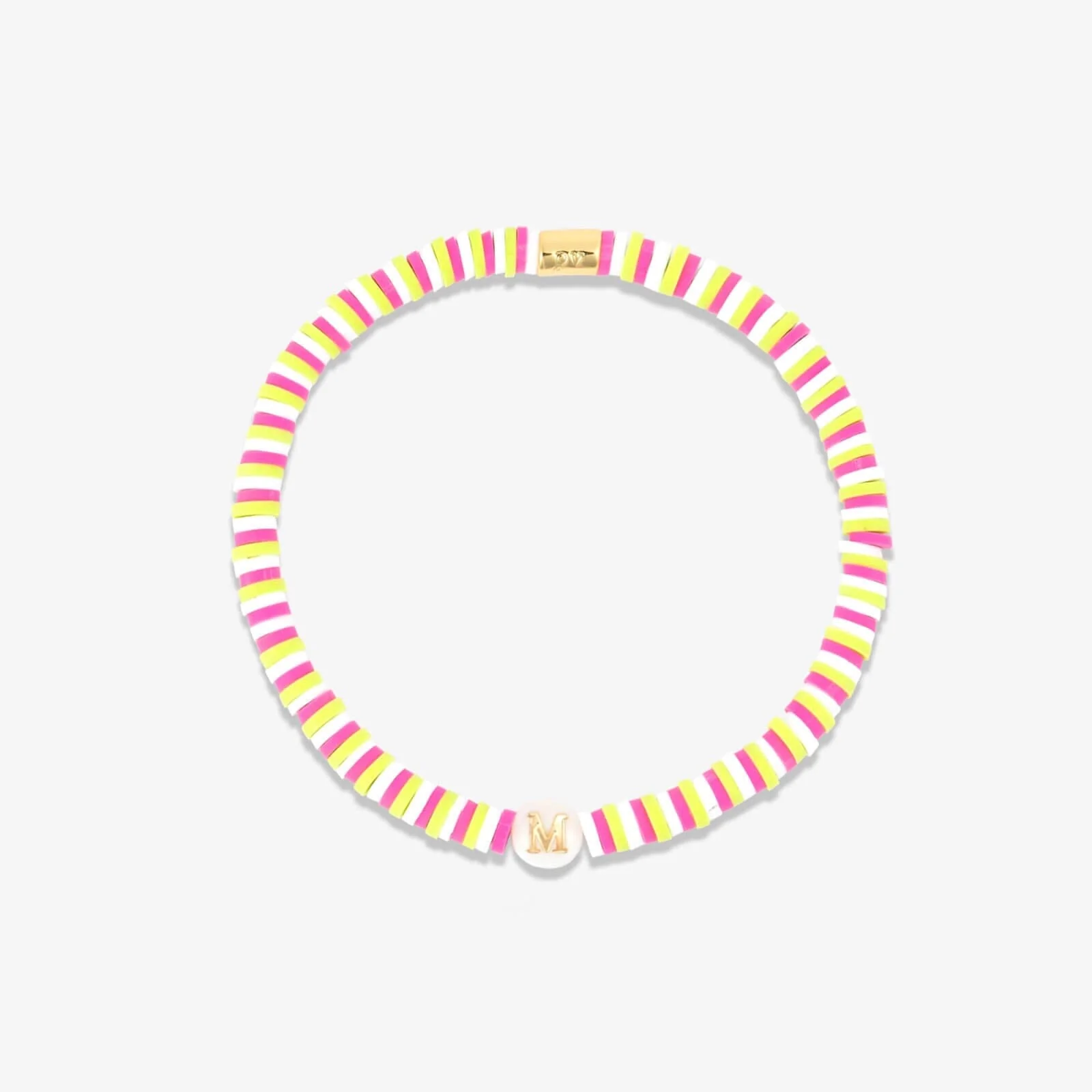 Raspberry Alphabet Stretch Bracelet - Image 17