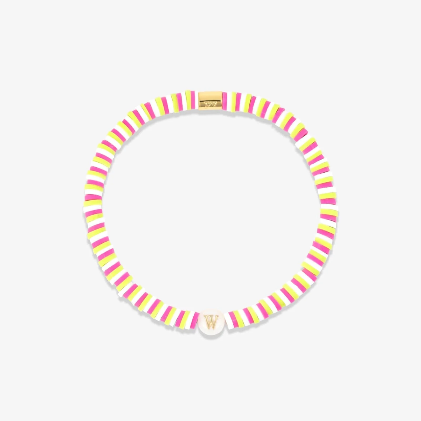 Raspberry Alphabet Stretch Bracelet - Image 27