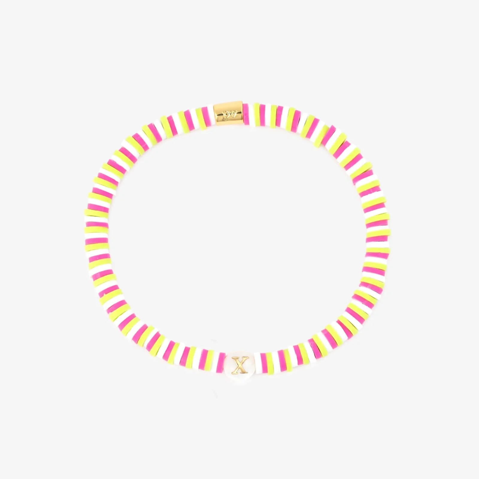 Raspberry Alphabet Stretch Bracelet - Image 28