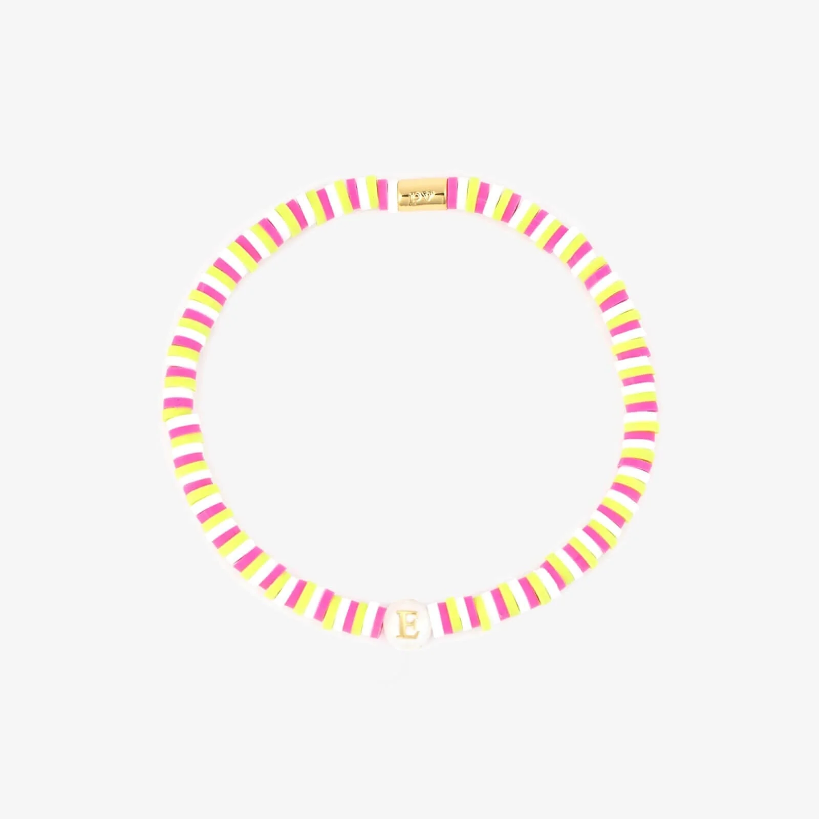 Raspberry Alphabet Stretch Bracelet - Image 9