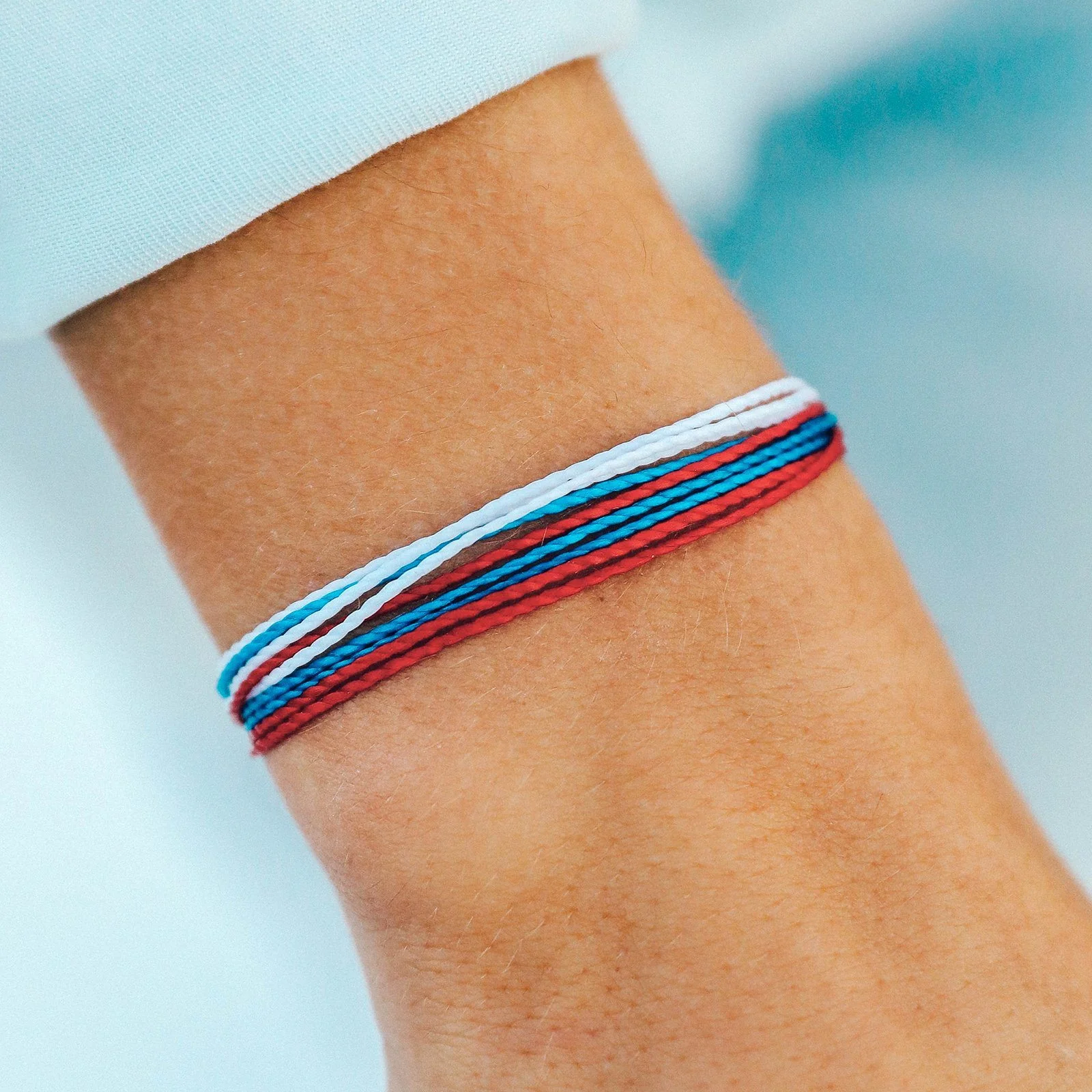 Red, White, & Blue Bracelet - Image 2