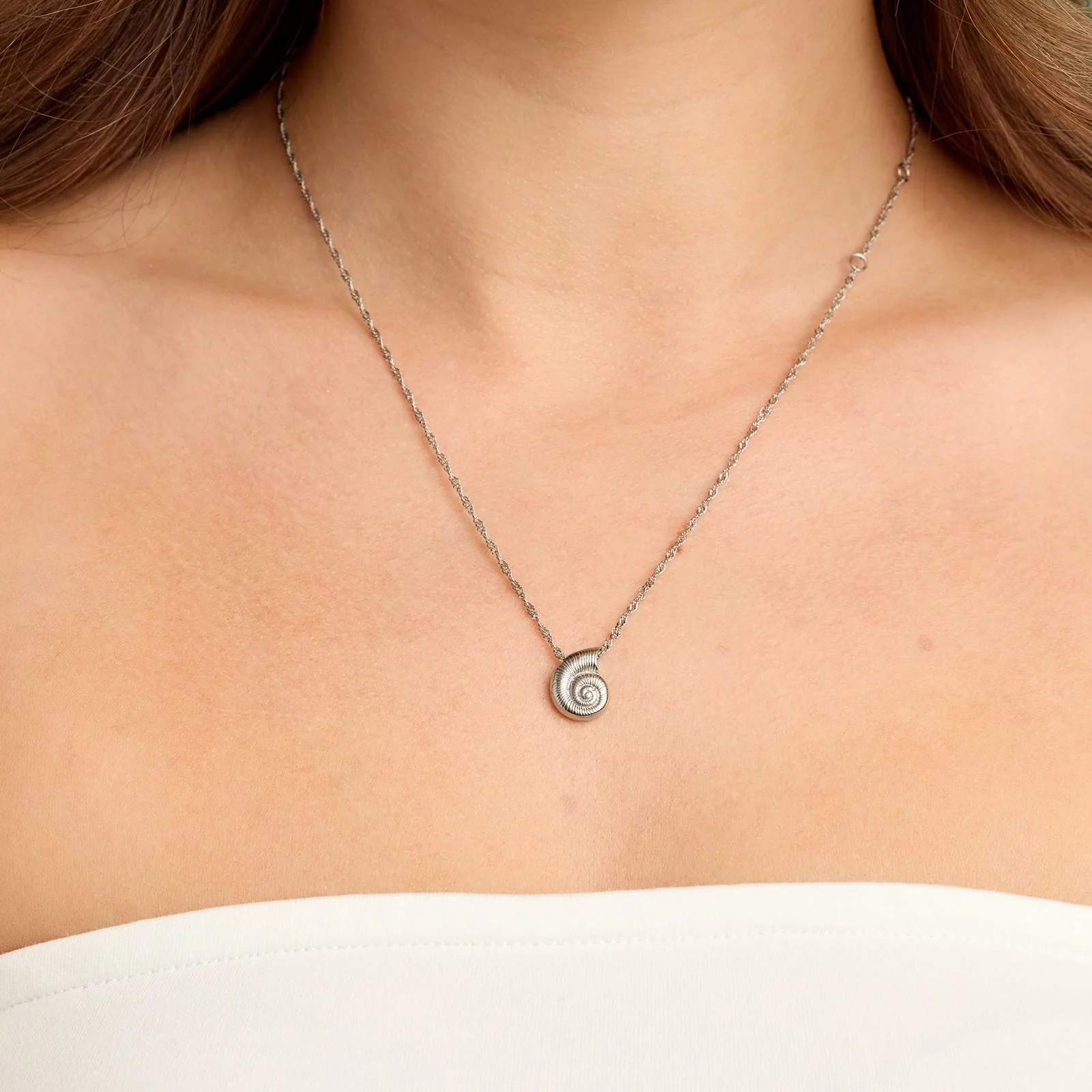 Seashell Pendant Necklace - Image 9