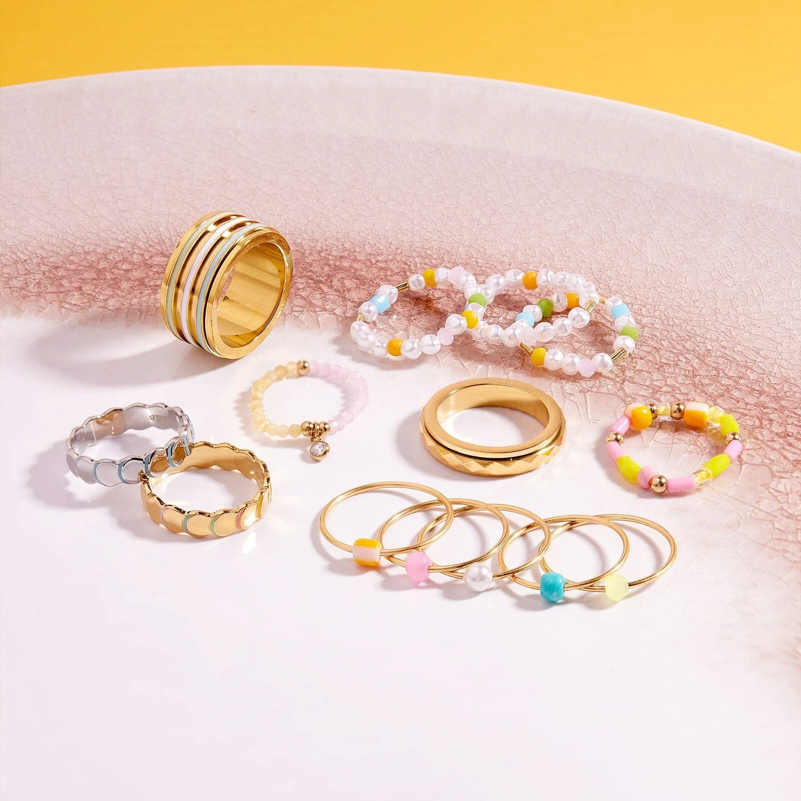 Serenity Floating Ring Stack - Image 8