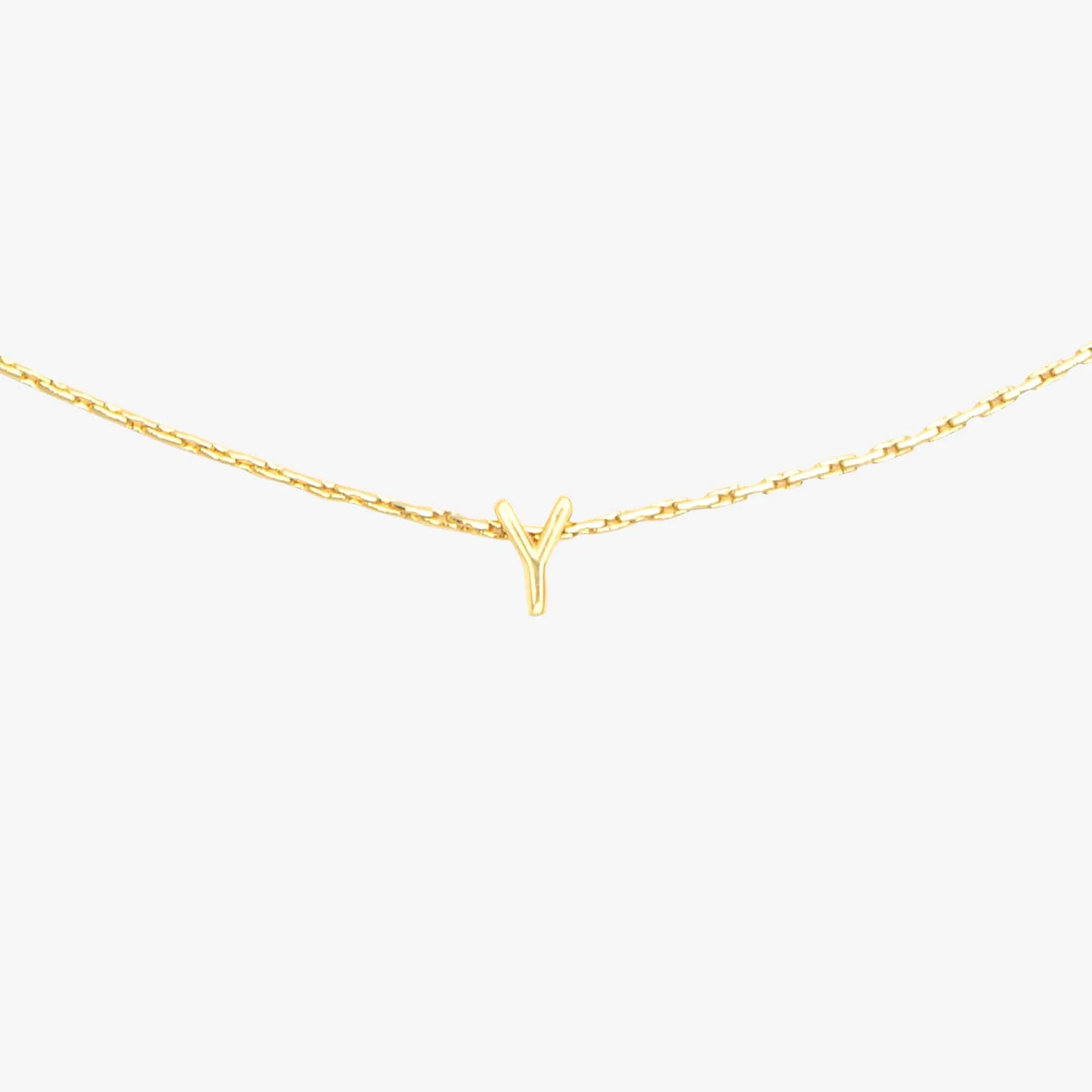 Snake Chain Alphabet Necklace - Image 6