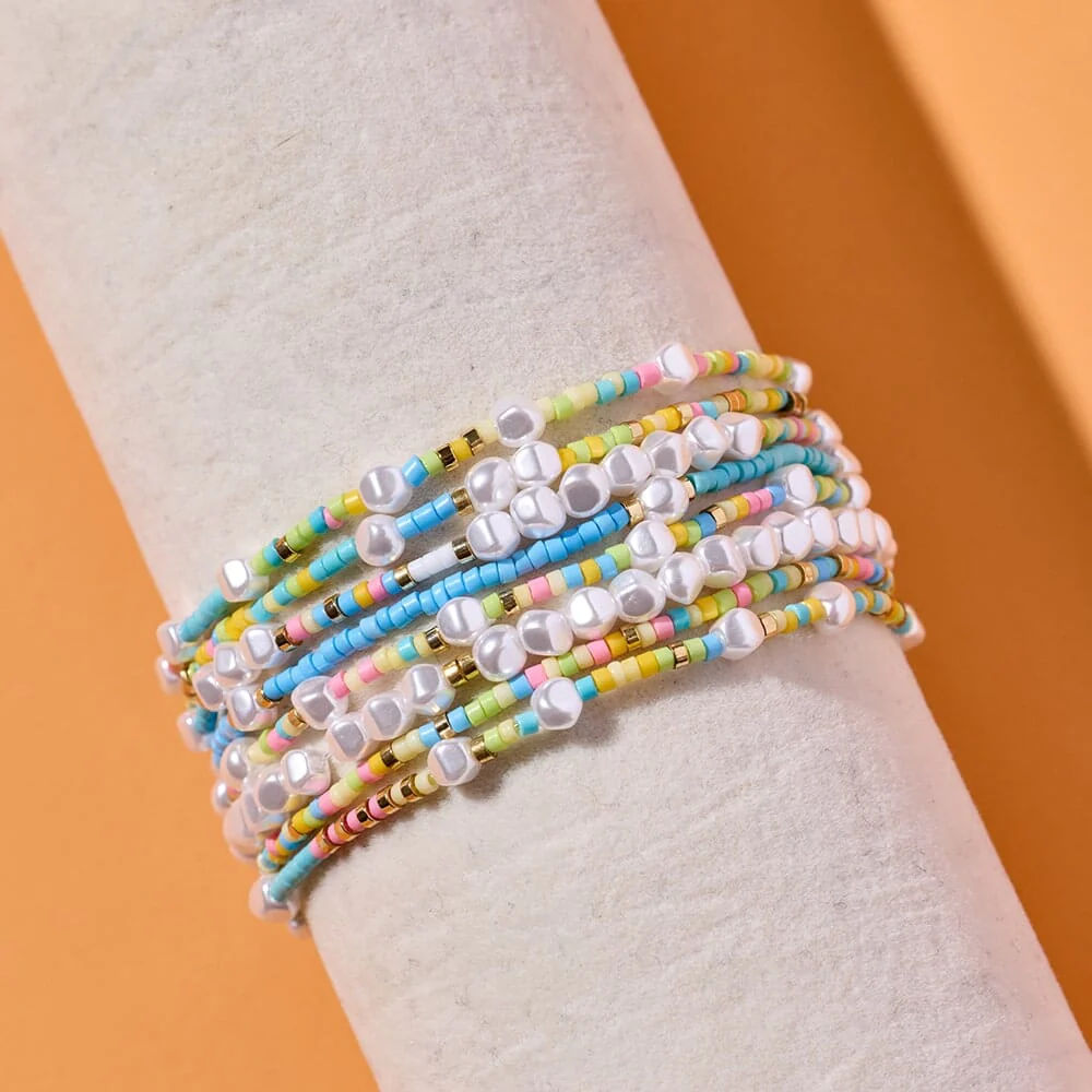 Stage Lights Stretch Bracelet 8 Pack - Image 4
