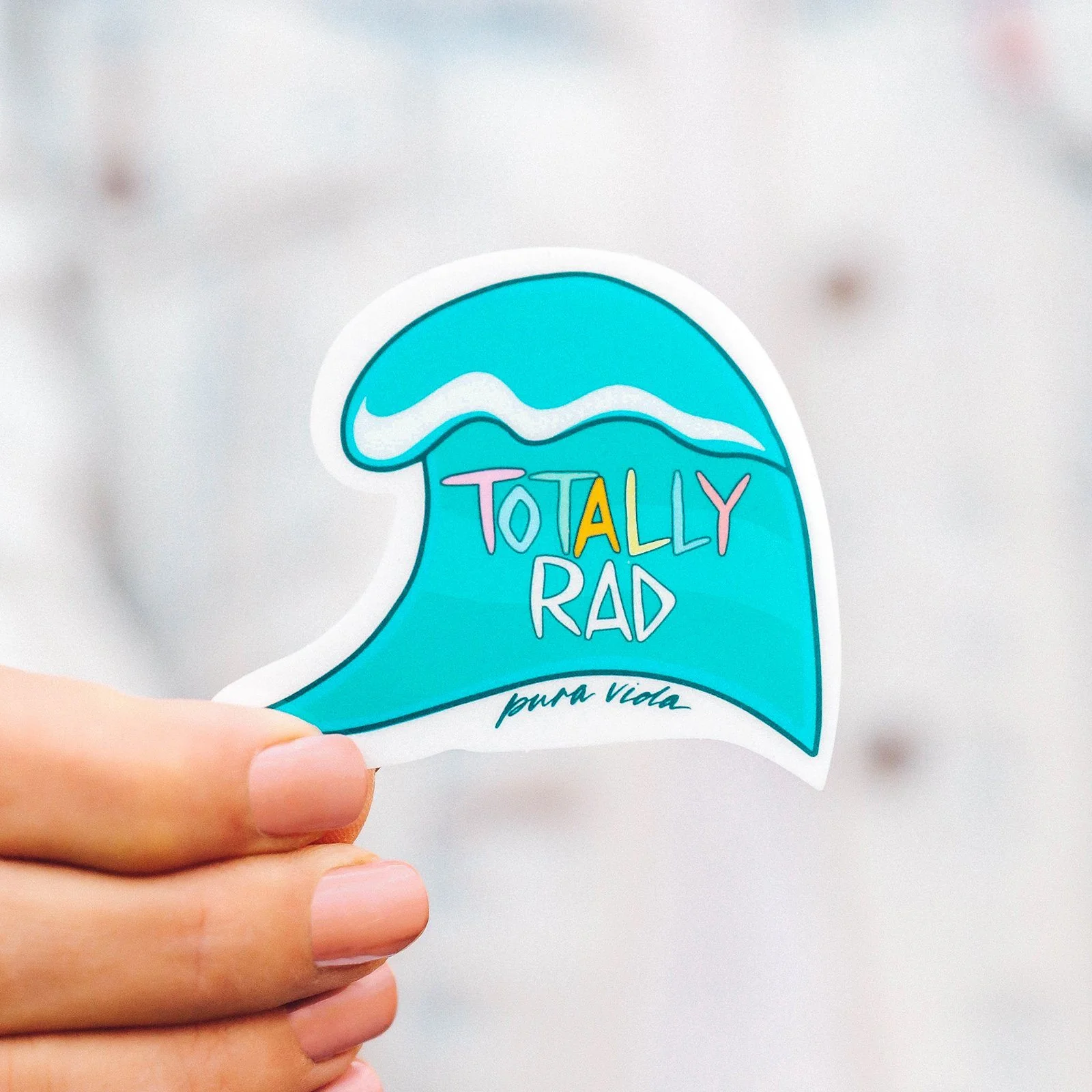 Totally Rad Sticker - Image 2
