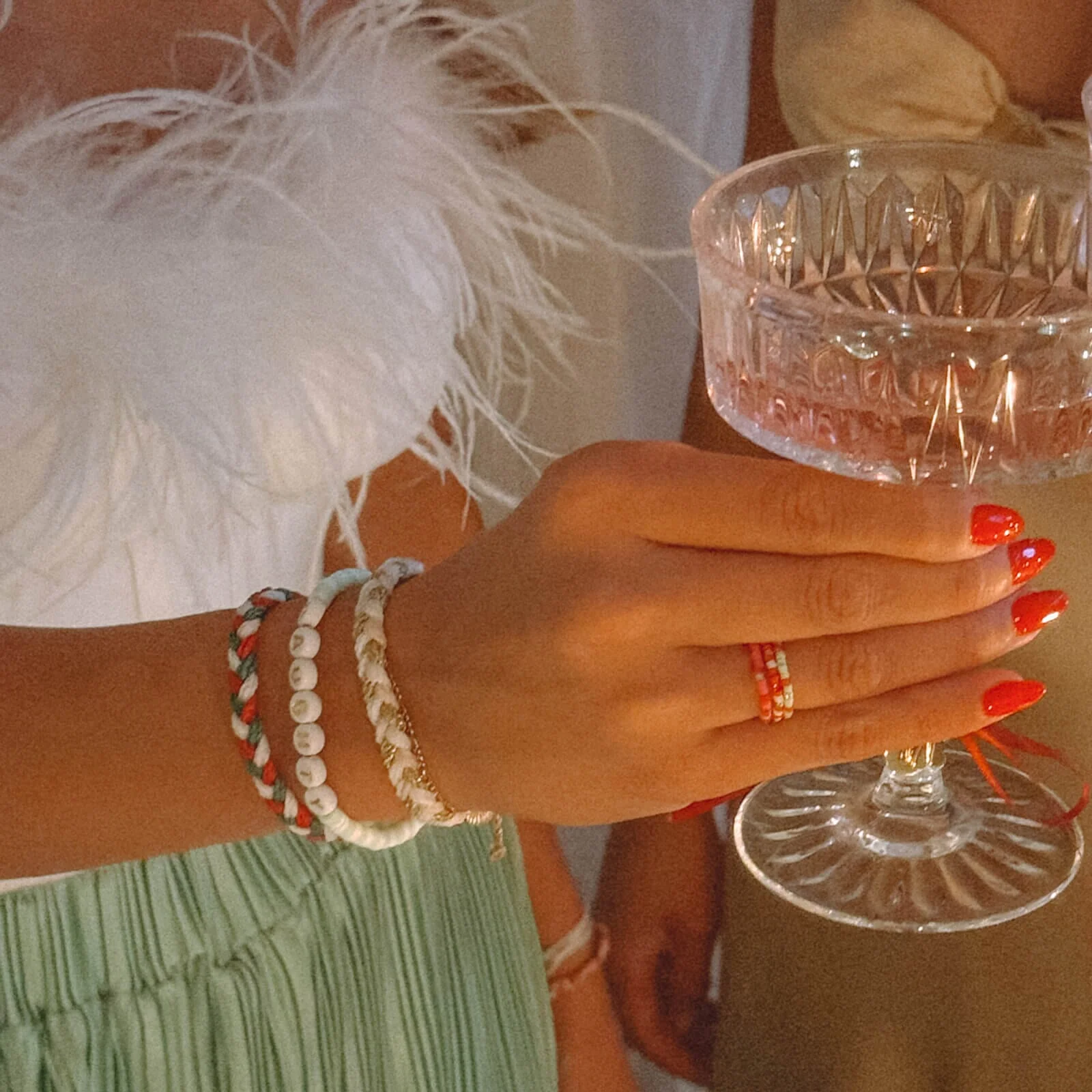 Under the Mistletoe Braided Bracelet - Image 4