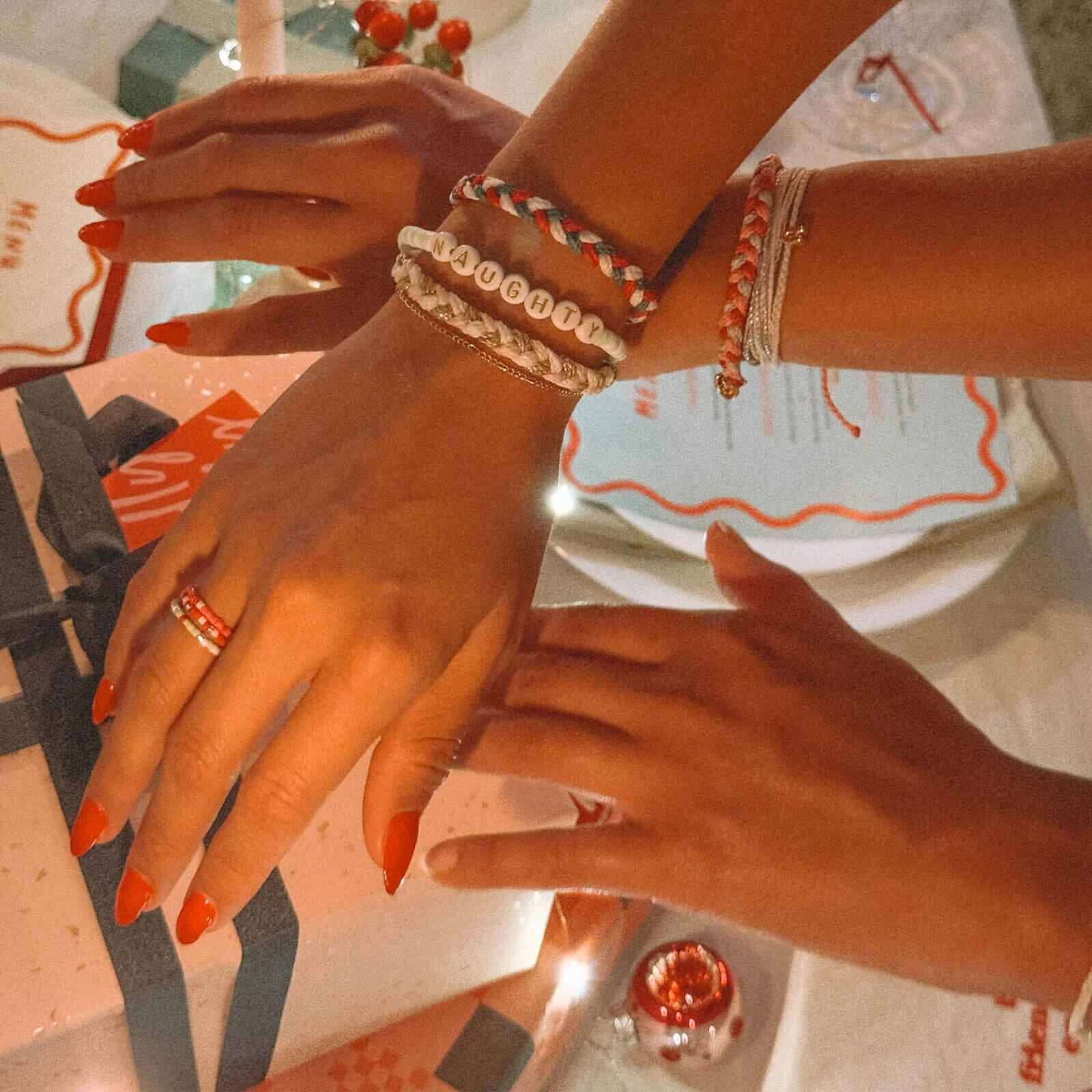 Under the Mistletoe Braided Bracelet - Image 5